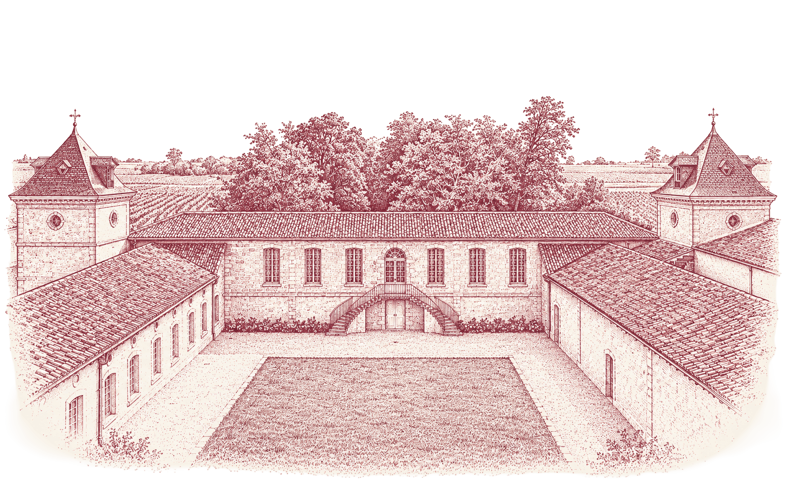Illustratie van Château Laffitte Carcasset
